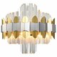Подвесная люстра Natali Kovaltseva Skala SKALA 81435/6C BRASS SILVER. 