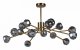 Подвесная люстра Loft IT Orion Smoky 10021/15. 