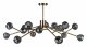 Подвесная люстра Loft IT Orion Smoky 10021/18. 