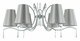Подвесная люстра Crystal Lux Renata SP6 Silver. 