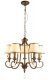 Подвесная люстра Arte Lamp Castello A6016LM-5BG. 