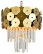 Подвесная люстра Natali Kovaltseva Beyond BEYOND 76015/5C GOLD. 