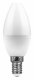Лампа светодиодная Feron E14 9W 2700K Свеча Матовая LB-570 25798. 