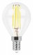 Лампа светодиодная филаментная Feron E14 11W 2700K Шар Прозрачная LB-511 38013. 