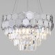 Подвесная люстра Eurosvet Ariana 10124/5 хром/прозрачный хрусталь Strotskis Smart. 