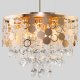 Подвесная люстра Eurosvet Lianna 10123/6 золото/прозрачный хрусталь Strotskis Smart. 
