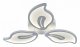 Потолочная светодиодная люстра Escada 10215/3LED. 