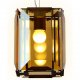 Подвесной светильник Ambrella light Traditional 6 TR5109 CF/TI кофе/янтарь E27/1 max 40W 150*150*1200. 