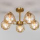 Потолочная люстра Eurosvet 30178/5 латунь. 