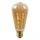 Лампа светодиодная диммируемая Lucide E27 5W 2200K янтарная 49034/05/62. 