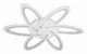 Потолочная люстра Natali Kovaltseva Smart Home LED LAMPS 81217. 