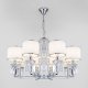 Подвесная люстра Eurosvet Zaffiro 10099/8 хром. 