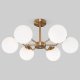 Подвесная люстра Eurosvet Frost 70154/6 латунь. 