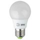 Лампа светодиодная ЭРА E27 8W 2700K матовая LED A55-8W-827-E27 R Б0052659. 