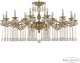 Подвесная люстра Bohemia Ivele Crystal Verona 72107/24/590 A G. 