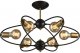 Потолочная люстра Seven Fires Alona SF3335/6C-BK-AB. 