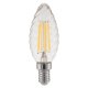 Лампа светодиодная филаментная Elektrostandard E14 7W 3300K прозрачная 4690389051180. 