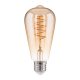 Лампа светодиодная филаментная диммируемая Elektrostandard E27 5W 2700K тонированная 4690389169151. 