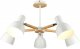 Потолочная люстра IMEX MD.4748-5-S WH+CH. 