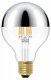 Лампа светодиодная Loft it Edison Bulb E27 6Вт 2700K G80LED Chrome. 