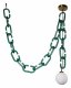 Подвесной светильник Loft IT Chain 10128C Green. 