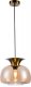 Подвесной светильник Indigo Mela 11004/1P Amber V000096. 