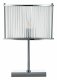 Настольная лампа декоративная Indigo Corsetto 12003/1T Chrome. 