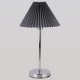 Интерьерная настольная лампа Eurosvet Peony 01132/1 хром/графит. 