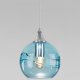 Подвесной светильник Eurosvet Lotus 50221/1 голубой. 