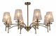 Потолочная люстра Escada Faith 694/8PL Gold. 