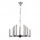 Подвесная люстра Elvan LU-39446/10-E14-SiBl. 