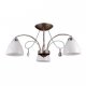 Потолочная люстра Elvan LU-38381/3-E14-Si+Wh. 