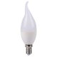Лампа светодиодная Elvan E14 7W 3000K опал E14-7W-3000К-C37-flame. 