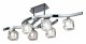 Потолочный светильник Mantra Cuadrax Chrome 0950. 