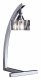 Настольная лампа Mantra Cuadrax Chrome Optical Glass 0964. 