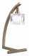 Настольная лампа Mantra Cuadrax Antique Brass 0994. 