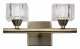 Бра Mantra Cuadrax Antique Brass Optical Glass 1103. 