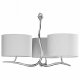 Подвесная люстра Mantra Eve Chrome - Cream Shade 1131. 