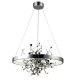 Подвесная люстра Crystal Lux GARDEN SPLED+3 D600 CHROME. 