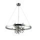 Подвесная люстра Crystal Lux GARDEN SPLED+4 D800 CHROME. 