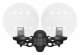 Настенный фонарь уличный Fumagalli GLOBE 300 G30.141.000.AXF1R. 