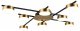 Потолочная люстра Aployt Delayn APL.042.07.56. 