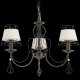 Подвесная люстра Illumico IL2353-3PB-26 BK GD. 