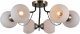 Потолочная люстра Illumico IL0035-6CSQ-79 BK AB. 