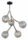 Подвесная люстра Illumico IL0263-5PSQ-79 BK AB. 