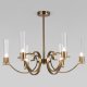Люстра на штанге Eurosvet Rosher 60141/6 латунь. 
