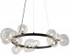 Подвесная люстра DeLight Collection Art Deco Bubble OMG1075R black/clear. 