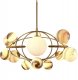 Потолочная люстра DeLight Collection Planet KG1122P-13B brass. 