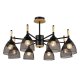 Потолочная люстра Seven Fires Adion WD3500/8C-BK. 
