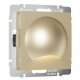 Встраиваемая LED подсветка Werkel Moon шампань W1154411 4690389179242. 